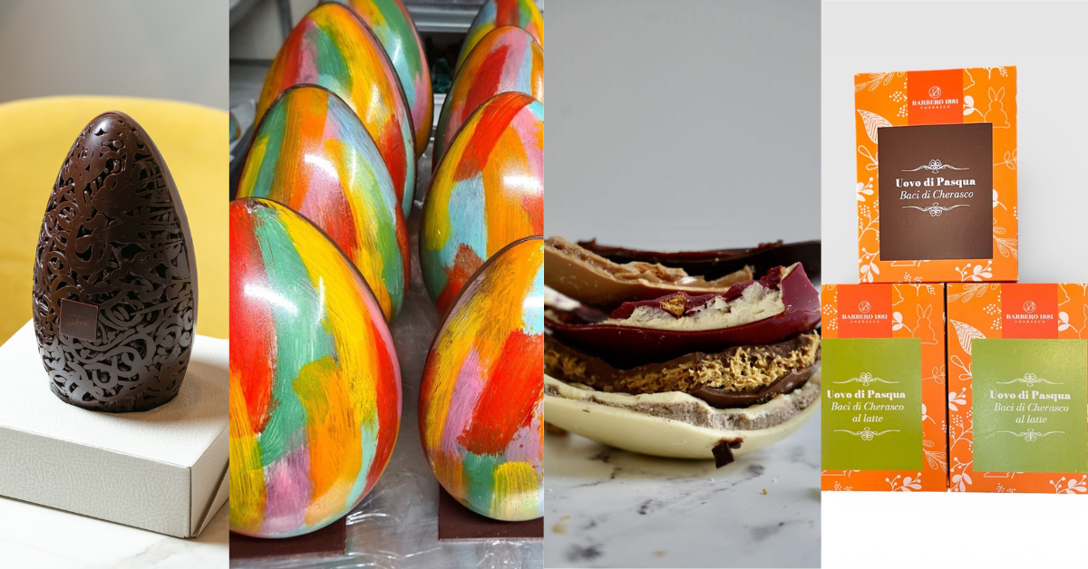 4 Uova di Pasqua artigianali nel&nbsp;cuneese